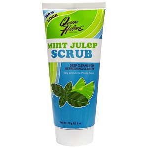 Mint Julep, Scrub, Oily and Acne Prone Skin, 170 g, Queen Helene - superfoodsnz-jane