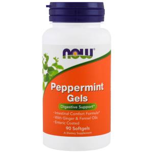 Peppermint Gels, 90 Softgels, Now Foods - superfoodsnz-jane
