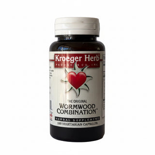 The Original Wormwood Combination, 100 Veggie Caps, Kroeger Herb Co - superfoodsnz-jane