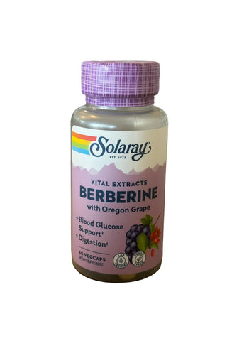 Berberine with Oregon Grape, 60 VegCaps, Solaray