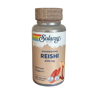 Reishi Mushroom, 600 mg, 100 Capsules, Solaray