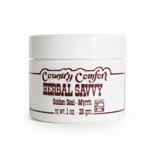 Country Comfort Herbal Savvy Golden Seal Myrrh Ointment 28g