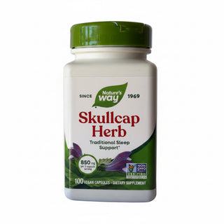 Skullcap Herb, 850 mg, 100 Capsules, Nature's Way - superfoodsnz-jane