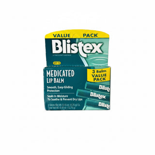 Blistex 3 pack, Medicated Lip Protectant, Blistex