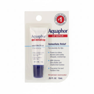 Lip Repair, Immediate Relief, Fragrance Free, .35 fl oz (10 ml), Aquaphor