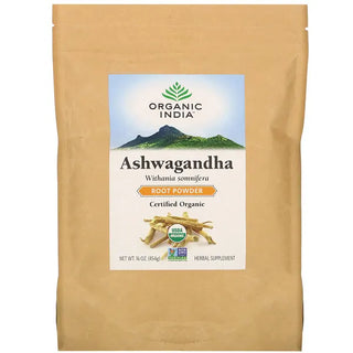 Ashwagandha Root Powder, 454 g, Organic India - superfoodsnz-jane