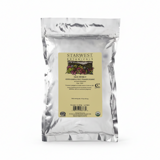 Ashwagandha, Withania, Root Powder Organic, Starwest - superfoodsnz-jane
