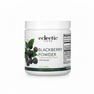Blackberry Powder, 3.2 oz (90 g), Eclectic Herb - superfoodsnz-jane