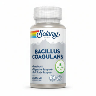 Bacillus Coagulans, 2.5 Billion, 60 Vegetarian Capsules, Solaray - superfoodsnz-jane