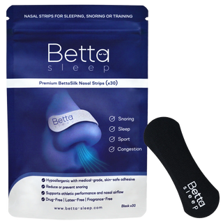 BettaSilk Nasal Strips, 30 Strips, Betta Sleep