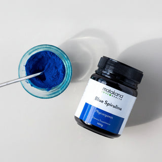 Blue Spirulina Powder, 100 grams, Matakana Superfoods