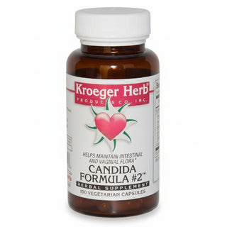 Candida Formula, 100 Veggie Caps, Kroeger Herb Co - superfoodsnz-jane