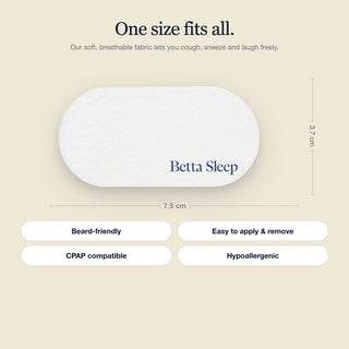 Collagen-Infused Mouth Tape, 30 Strips, Betta Sleep