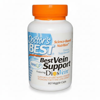 Vein Support, 60 Veggie Caps, Doctor's Best - superfoodsnz-jane