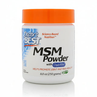 MSM Powder with OptiMSM, 8.8 oz (250 g), Doctor's Best - superfoodsnz-jane