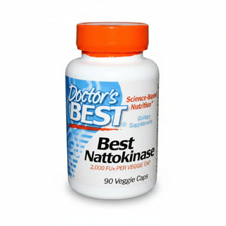 Nattokinase, 90 vege caps, Doctor's Best - superfoodsnz-jane