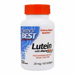 Doctor's Best Lutein 20mg with Zeaxanthin 60 Softgels | FloraGLO - superfoodsnz-jane