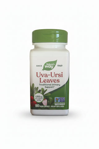 Uva Ursi Leaves, (370mg per Capsule) 100 Vegan Capsules, Nature's Way