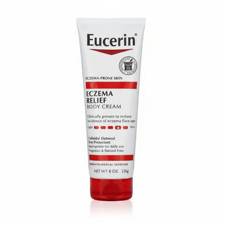 Eczema Relief Body Cream, Fragrance Free, 226 g, Eucerin - superfoodsnz-jane