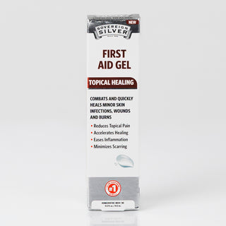 First Aid Gel, Topical Healing, Sovereign Silver