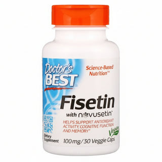 Fisetin with Novusetin, 100 mg, 30 Veggie Caps, Doctor's Best - superfoodsnz-jane