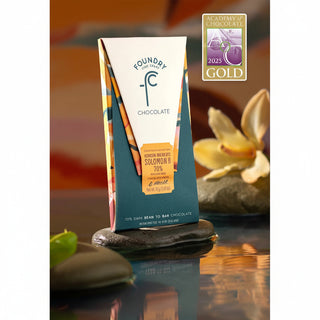 Foundry Chocolate – Korosim Microlots, Solomon Islands, 70% Dark Chocolate, 70g