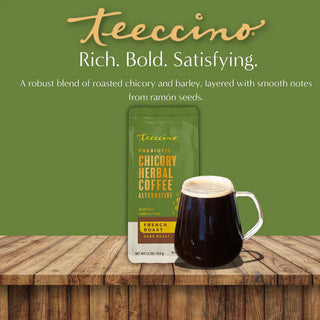 Teeccino Organic French Roast, Grind, 11oz, 312g
