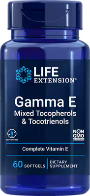 Gamma E Mixed Tocopherols & Tocotrienols, 60 Softgels, Life Extension