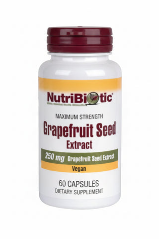 Grapefruit Seed Extract, Capsules, NutriBiotic - superfoodsnz-jane