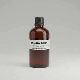 Willow Bark Fluid Extract – 100 ml | Standardised 1:2 with 15% Salicin - superfoodsnz-jane