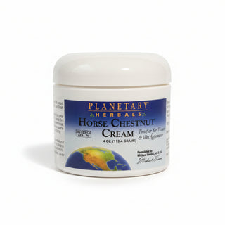 Planetary Herbals Horse Chestnut Cream 113.4g | 5-Herb Vein Tonifier | Liposomal - superfoodsnz-jane