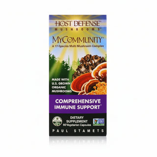 Mushrooms, MyCommunity, 60 Capsules, Host Defense - superfoodsnz-jane