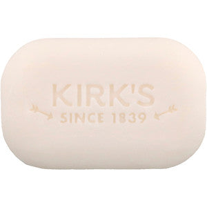Coconut Oil Gentle Castile Soap, 100% Premium, Fragrance Free, 3 Bars, 4 oz (113 g) Each, Kirk's