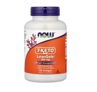 7 Keto, 25 or 100 mg, LeanGeal or Capsules - Now Foods - superfoodsnz-jane