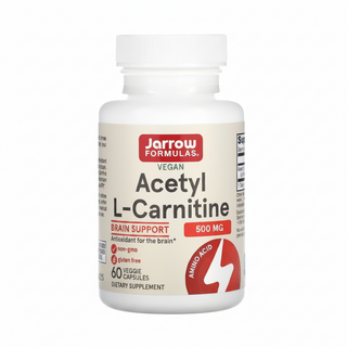 Acetyl L-Carnitine 500, 500 mg, 60 Veggie Caps, Jarrow Formulas - superfoodsnz-jane