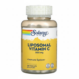 Solaray Liposomal Vitamin C 500mg 100 VegCaps - superfoodsnz-jane