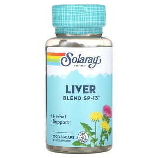 Solaray Liver Blend SP-13 100 VegCaps - superfoodsnz-jane