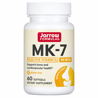 MK-7, Vitamin K2 as MK-7, 90 mcg, 60 Softgels, Jarrow Formulas 