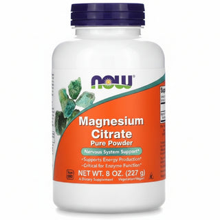 Magnesium Citrate - Powder / Softgels / Tablets - Now Foods - superfoodsnz-jane