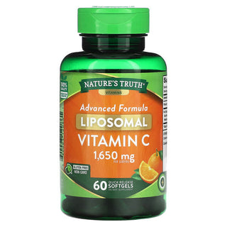 Nature's Truth Liposomal Vitamin C 1,650mg 60 Softgels - superfoodsnz-jane