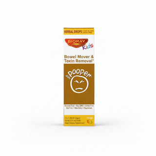 Kids NDF Pooper, Bowel Mover and Toxin Removal, Mango, 2 fl oz 59 ml, Bioray - superfoodsnz-jane