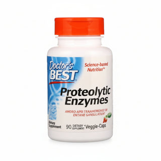 Proteolytic Enzymes, 90 Veggie Caps, Doctor's Best - superfoodsnz-jane
