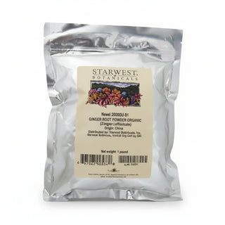 Starwest Botanicals Organic Ginger Root Powder | USDA Organic | Kosher | Bulk - superfoodsnz-jane