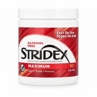 Acne Control, Single-Step, Maximum, Alcohol Free, Soft Touch Pads, Stridex - superfoodsnz-jane