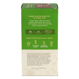 Teeccino French Roast Herbal Tea, 25 Tea Bags, Teeccino