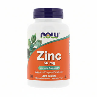 Zinc, 50 mg, 250 Tablets, Now Foods - superfoodsnz-jane