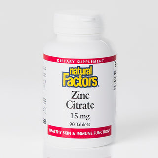 Zinc Citrate, 15 mg, 90 Tablets - superfoodsnz-jane