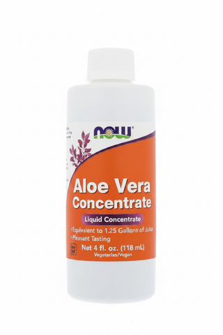 Aloe Vera Concentrate, 4 fl oz (118 ml) , Now Foods - superfoodsnz-jane