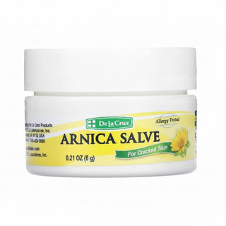 Arnica Salve for Cracked Skin, 0.21 oz (6 g) De La Cruz - superfoodsnz-jane