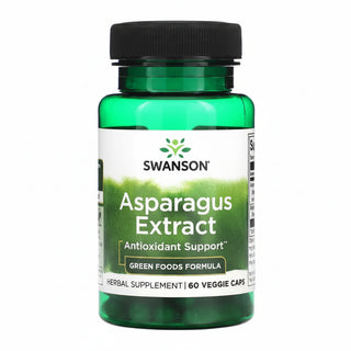 Asparagus Extract, 60 Veggie Caps, Swanson - superfoodsnz-jane